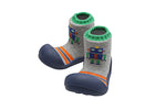 ATTIPAS ZAPATOS PRIMEROS PASOS MODELO ROBOT AZUL