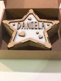 Lámpara Quitamiedos Estrella Corazones