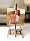 Marco de Fotos Caballete I ❤ Mamá Día de la Madre