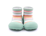ATTIPAS Zapatos Primeros Pasos NEW RAINBOW GREEN