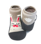 ATTIPAS Zapatos Primeros Pasos Pet Conejito (doble tejido)