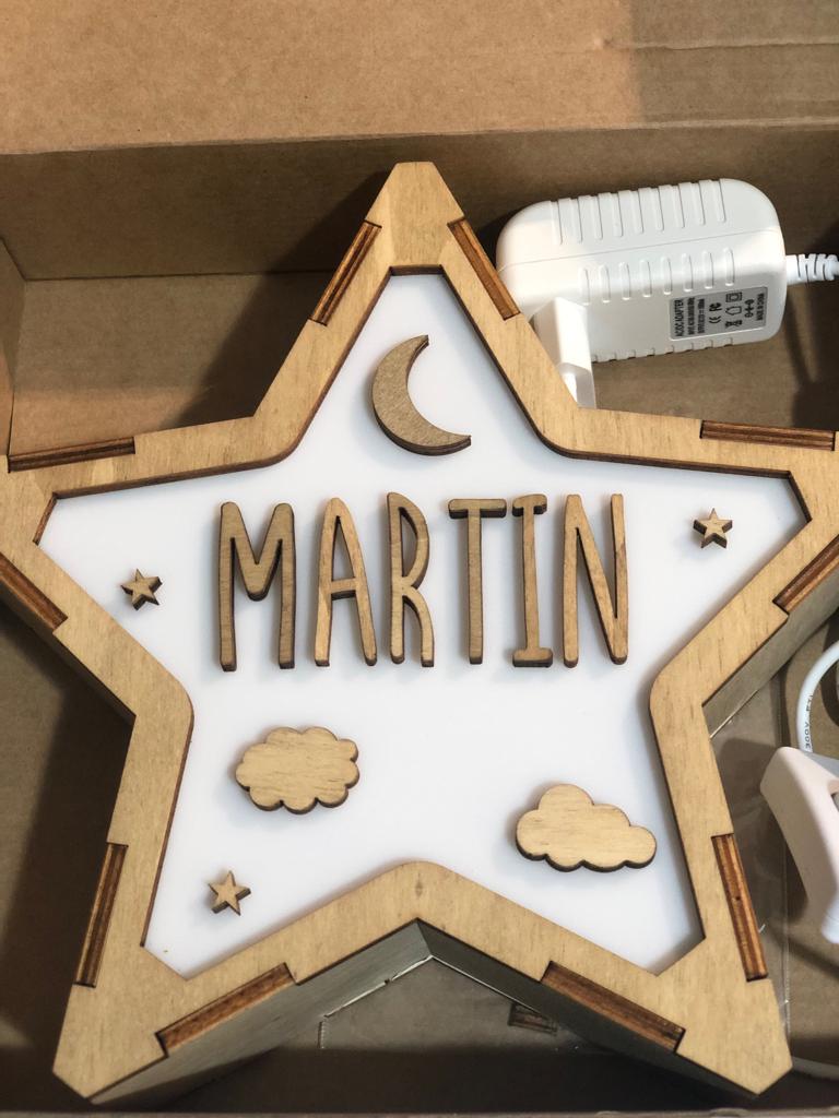Lámpara Personalizada Noche