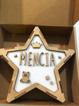 Lámpara Personalizada Corona Osito