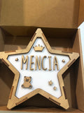 Lámpara Personalizada Corona Osito