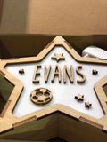 Lámpara Personalizada Pelota-Estrellitas