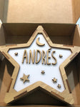 Lámpara Quitamiedos Estrella Luna - Estrellitas