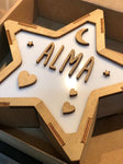 Lámpara Quitamiedos Estrella Corazones - Luna - Estrellitas