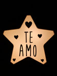 Lámpara TE AMO San Valentín