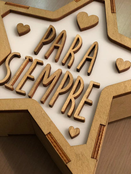 Lámpara PARA SIEMPRE San Valentín