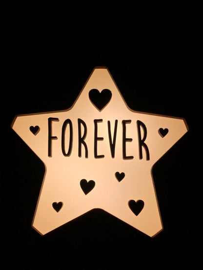 Lámpara FOREVER San Valentín