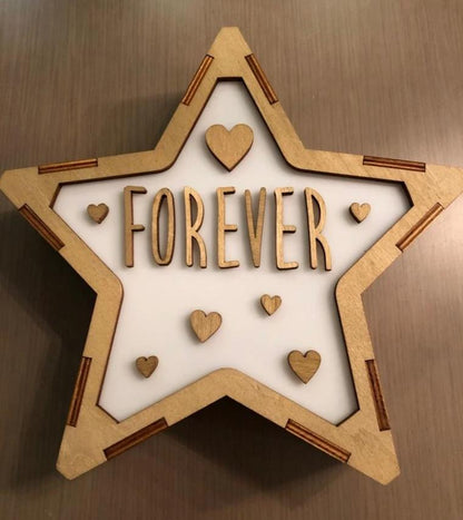 Lámpara FOREVER San Valentín