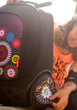 ADHESIVOS RUEDAS PARA MOCHILA ROLLER MANDALA NIKIDOM