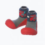 ATTIPAS ZAPATOS PRIMEROS PASOS MODELO DINOSAURIO ROJO