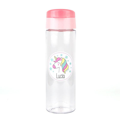 Botella Unicornio 600ml Personalizada