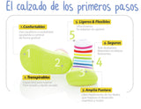 ATTIPAS ZAPATOS PRIMEROS PASOS  NATURAL HERB AZUL