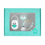 Cajita My Baby Personalizada Panda Menta