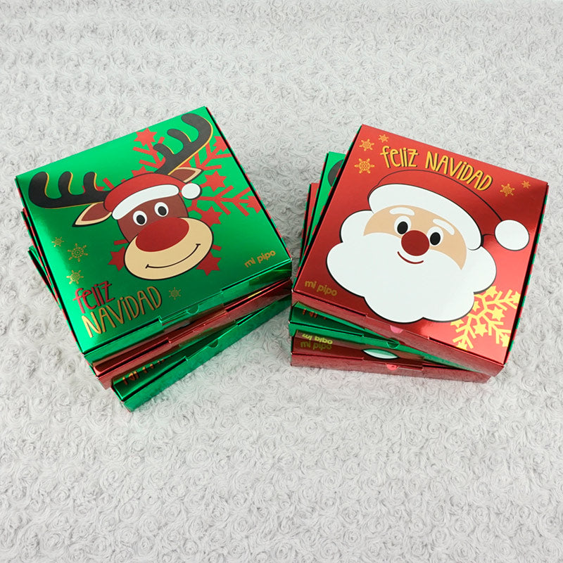 Cajita Regalo para empaquetado Feliz Navidad