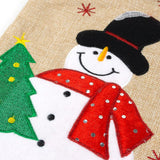Calcetín Personalizado de Navidad Muñeco de Nieve