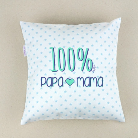 Cojín Personalizado 100% Papá-Mamá