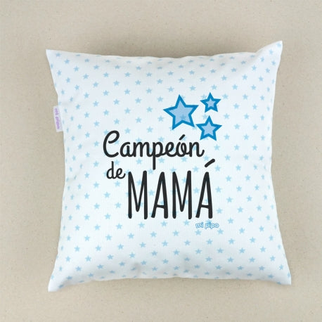 Cojín Personalizado Campeón de mamá