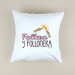 Cojín Personalizado Fallera y follonera