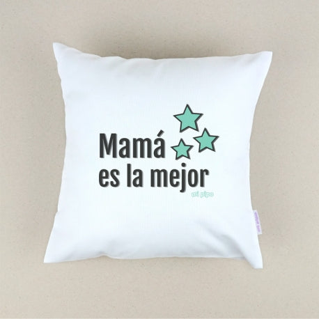 Cojín Personalizado menta Mamá es la mejor