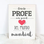 Eres La Profe Más genial