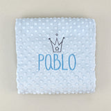 Manta Clásica Bordada Personalizada (91 combinaciones)