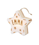 Mini Lámpara Estrella Personalizada Mofletes Puericultura