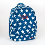 Mochila Junior Personalizada Estrellas Navy