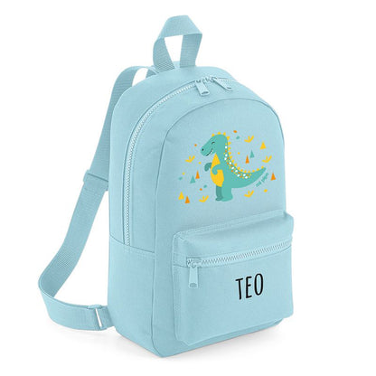 Mochila Personalizada Dino 4 Colores
