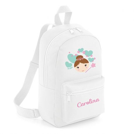Mochila Personalizada Hada 3 Colores Mofletes Puericultura