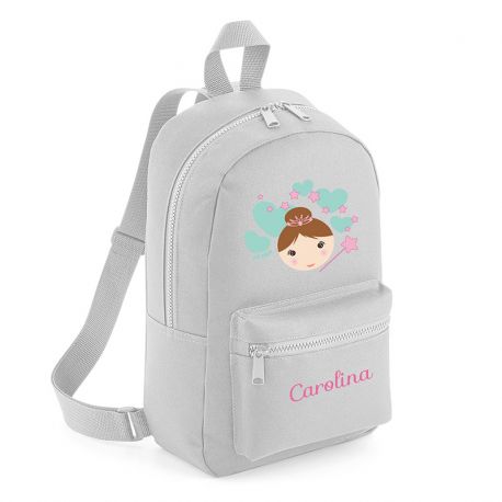Mochila Personalizada Hada 3 Colores Mofletes Puericultura