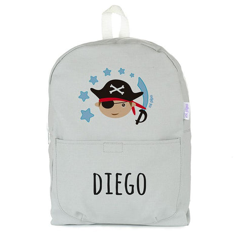 Mochila Personalizada Pirata Lona Algodón