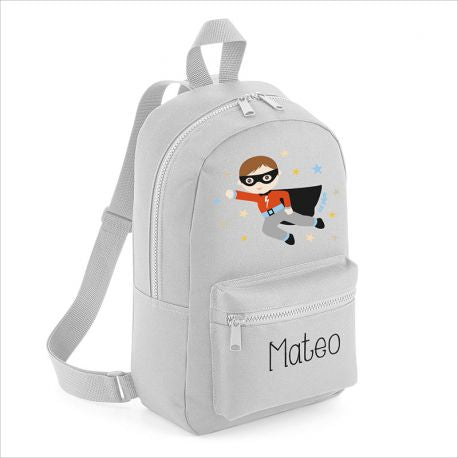 Mochila Personalizada Superhéroe 4 Colores