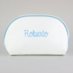 Neceser Polipiel Personalizado Azul