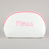 Neceser Polipiel Personalizado Rosa