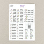 Pack 46 Etiquetas Personalizadas para objetos Unicornio
