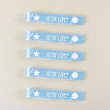 Pack 5 cintas para colgar ropa personalizadas
