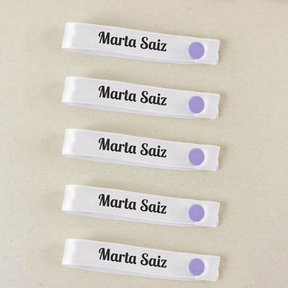 Pack 5 cintas para colgar ropa personalizadas