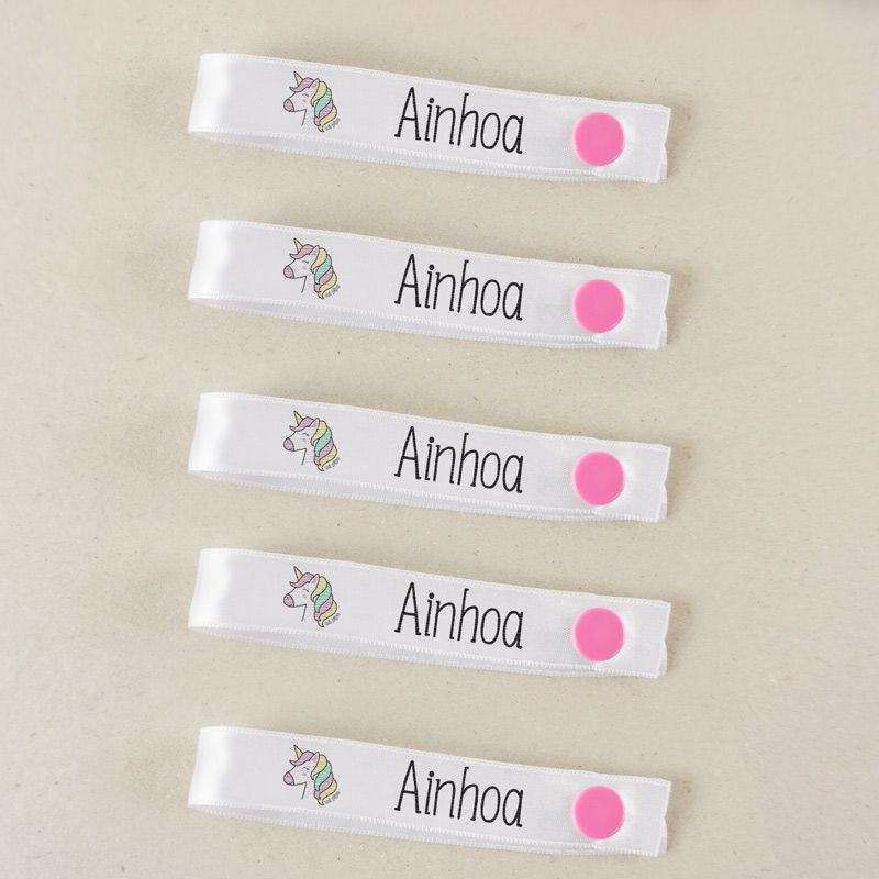 Pack 5 cintas para colgar ropa personalizadas