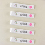 Pack 5 cintas para colgar ropa personalizadas