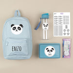 Pack Cole Personalizado Mochila Dinosaurio