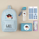 Pack Cole Personalizado Mochila Pirata