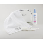 Pack Neceser Guarde Blanco Personalizado Mofletes Puericultura
