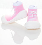 ATTIPAS ZAPATOS PRIMEROS PASOS MODELO SNEAKERS ROSA CLARO