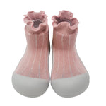 ATTIPAS Zapatos Primeros Pasos Pompom Rosa