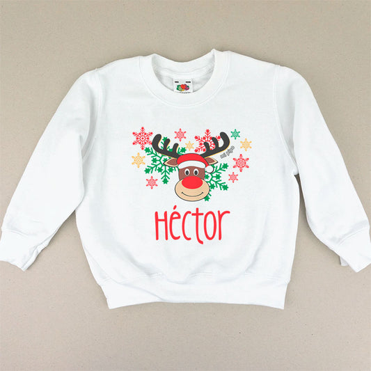 Sudadera Personalizada de Navidad para Adulto, niño o niña