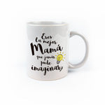 Regalo Día de la Madre Taza personalizada La mejor mamá