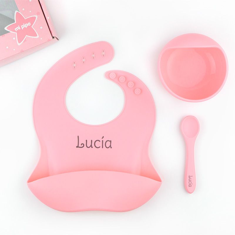 Vajilla Personalizada Silicona Salmón